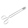 Stainless steel clamp-on bread tongs, barbecue tongs, charcoal tongs, carbon tongs, kitchen food tongs, steamed bun tongs, food tongs Item Picture